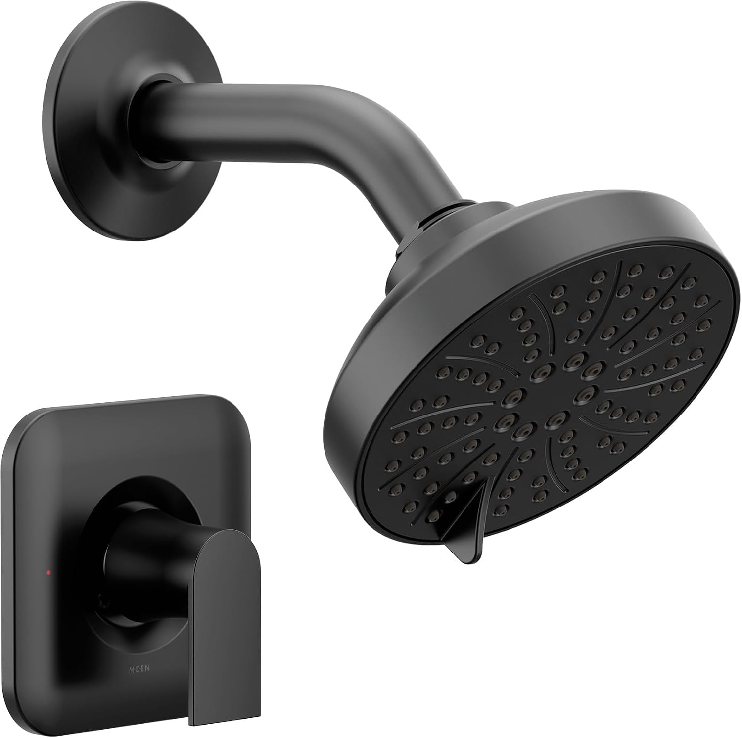 Moen Genta LX Shower Trim Kit, Valve Required, Matte Black, T2472EPBL