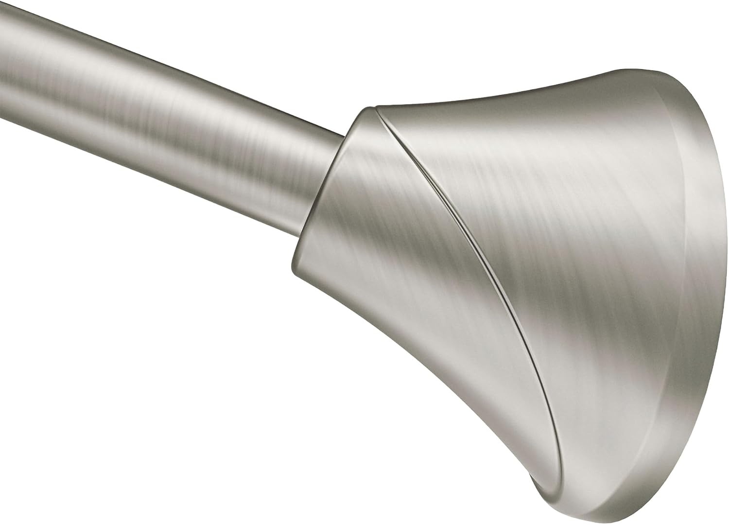 Moen CSR2172BN Curved Tension Shower Rod, Brushed Nickel