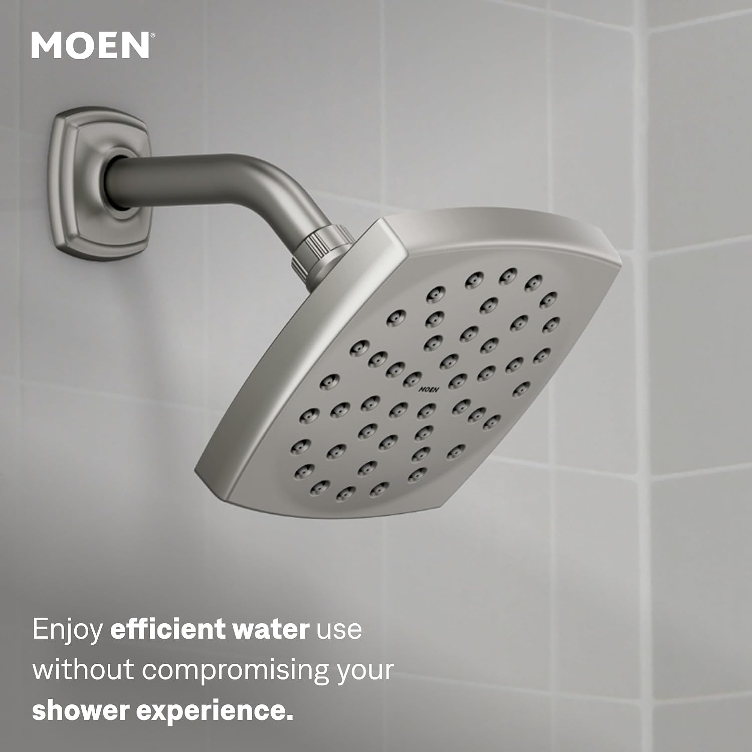 Moen Conway Tub & Shower System, Spot Resist Nickel, 82922SRN