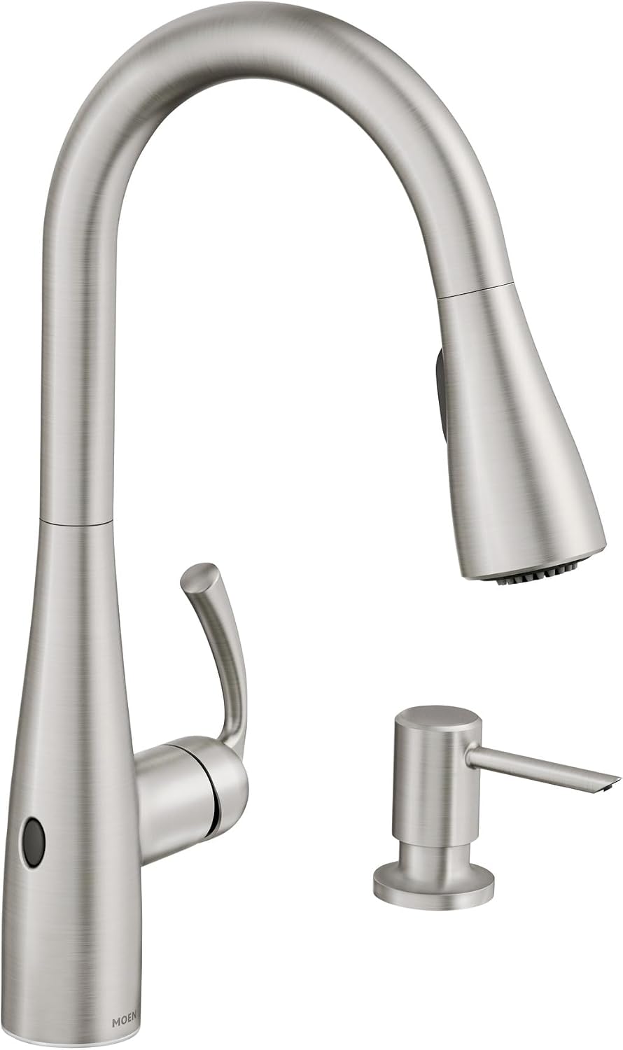 Moen 87014EWSRS Essie MotionSense Wave Touchless Kitchen Faucet Spot Resist Stainless