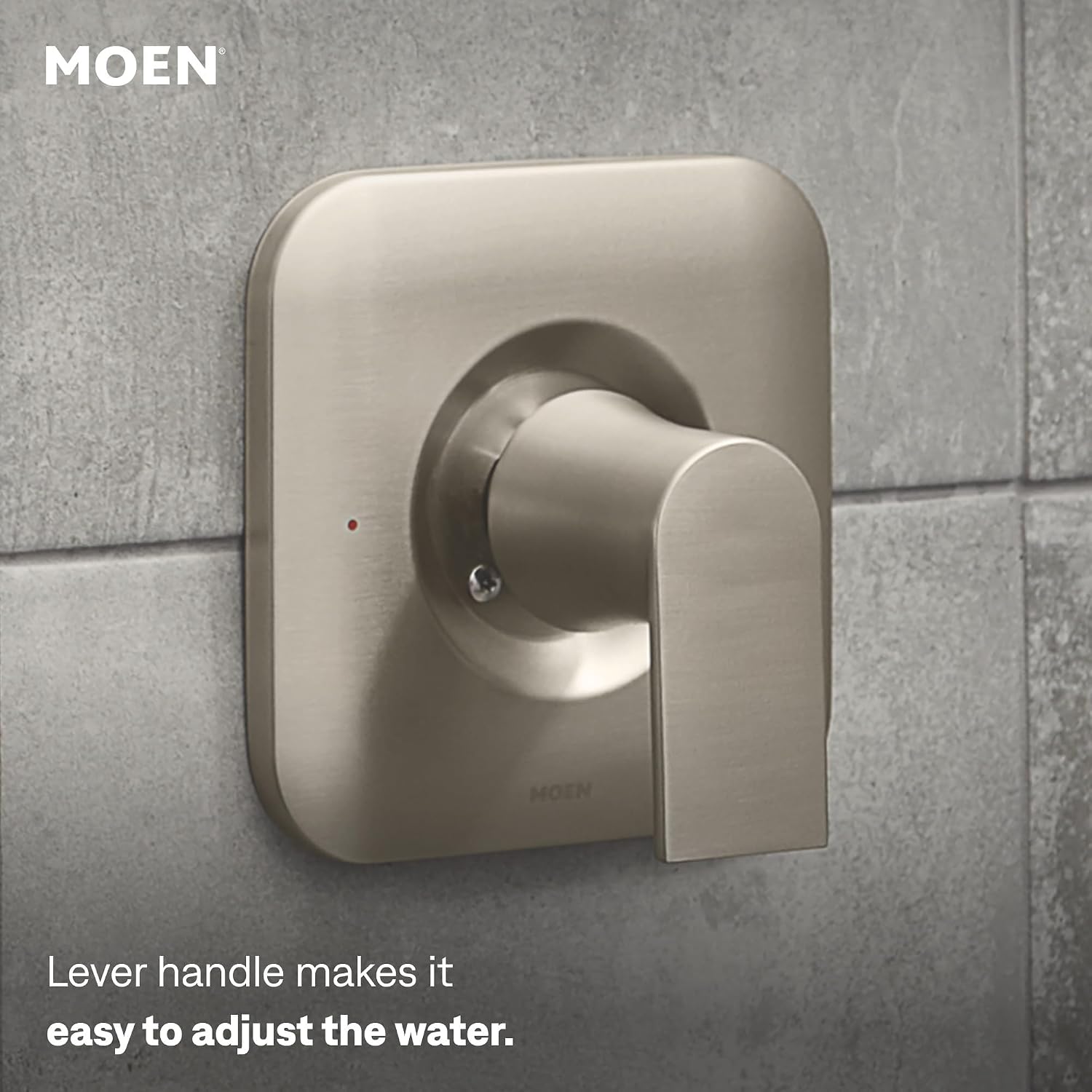 Moen Genta LX Shower Trim Kit, Valve Required, Brushed Nickel, T2472EPBN