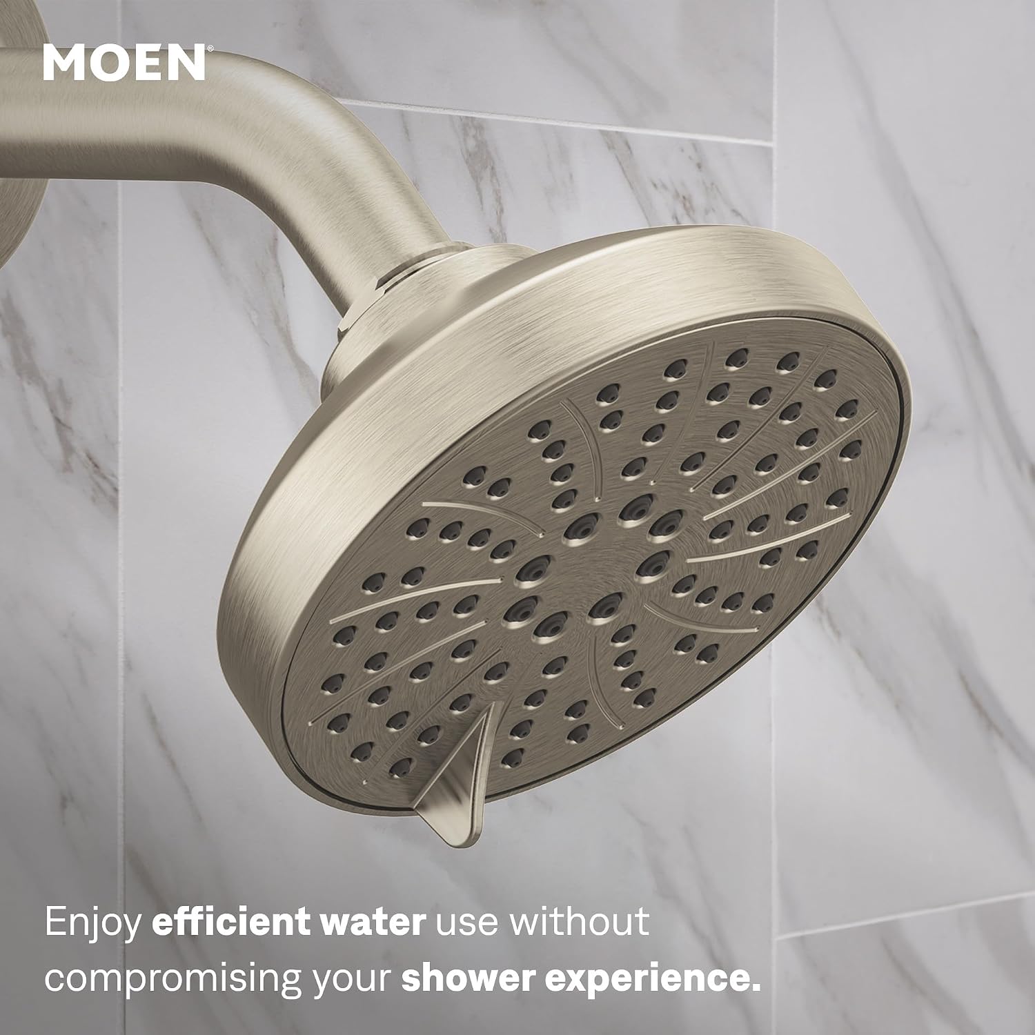 Moen Genta LX Shower Trim Kit, Valve Required, Brushed Nickel, T2472EPBN