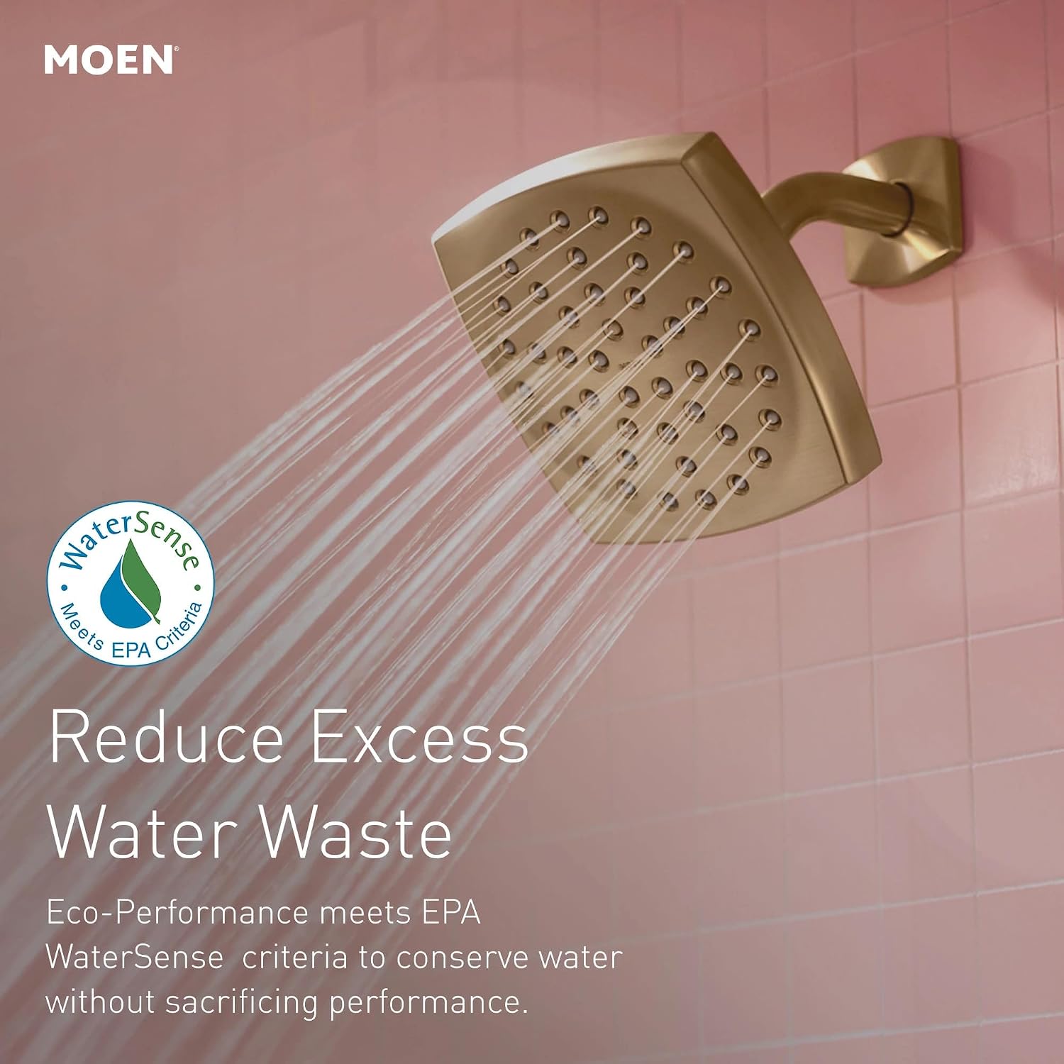 Moen T2473EPBZG Genta LX Bronzed Gold Tub & Shower Trim Kit