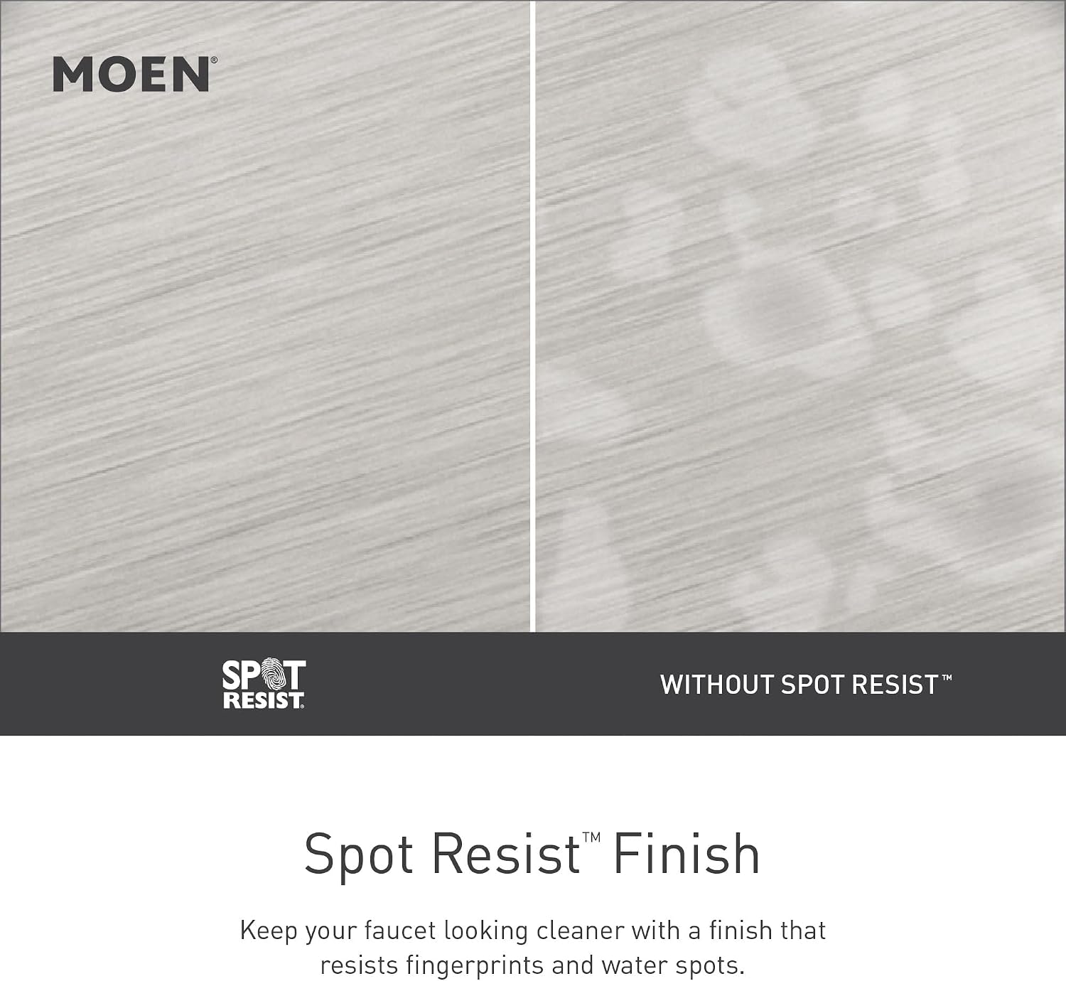 Moen 4905SRS Camerist One-Handle High Arc Bar Faucet, Spot Resist Stainless