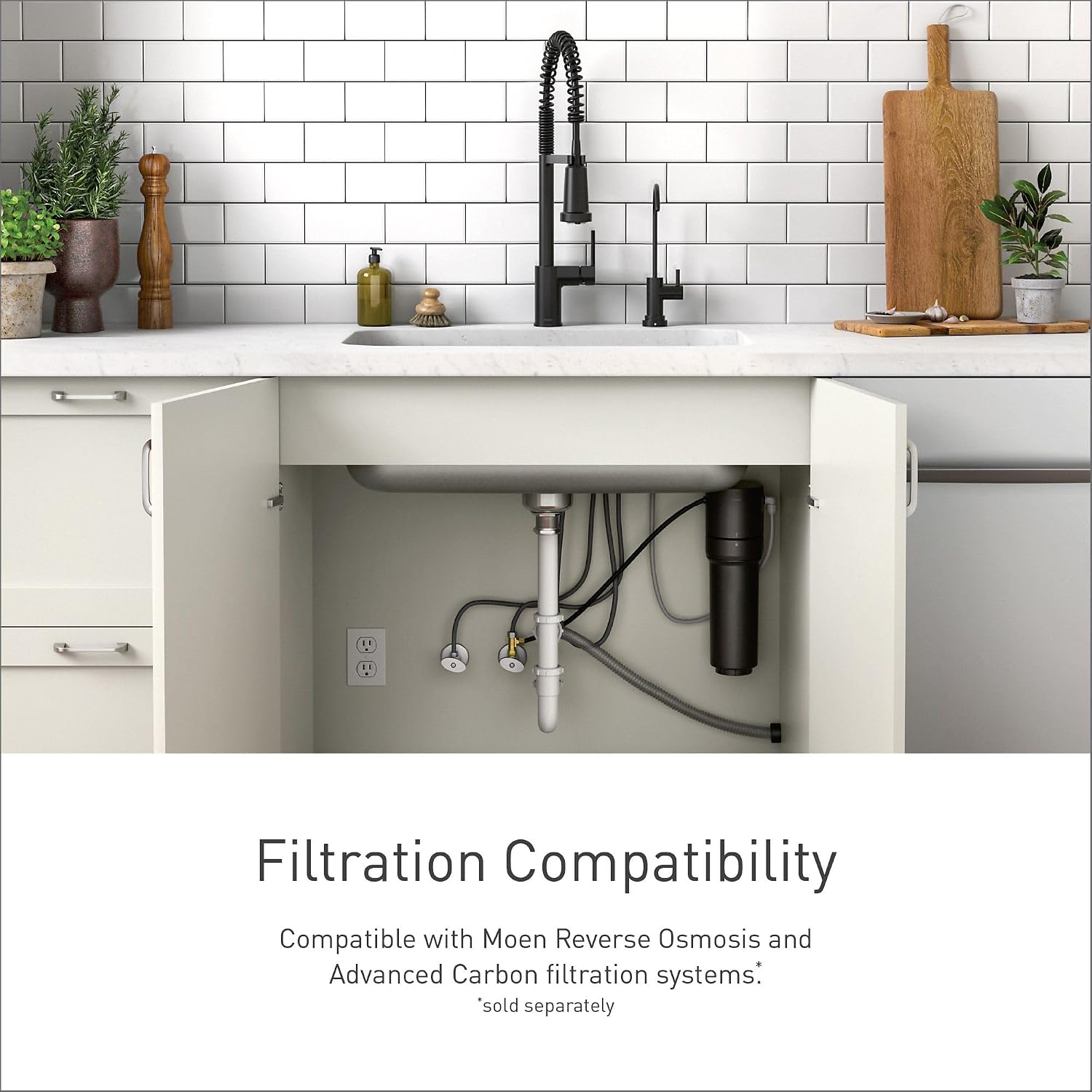 Moen Sip Traditional Drinking Water Beverage Faucet, Spot Resist Stainless, F7600SRS