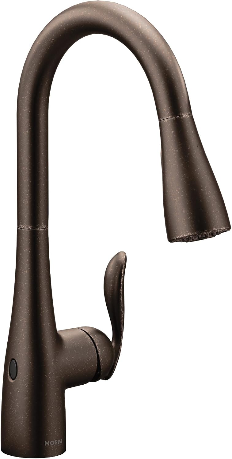 Moen Arbor MotionSense Wave Touchless Kitchen Faucet, Oil Rubbed Bronze, 7594EWORB