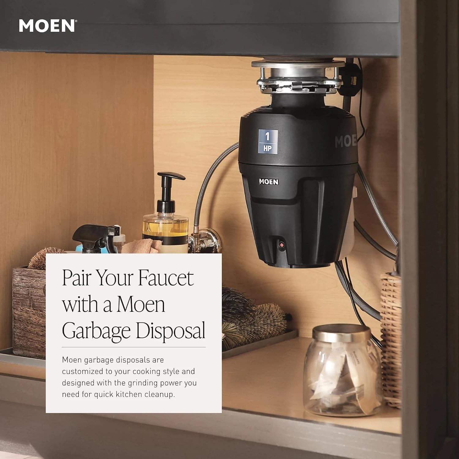 Moen Belfield MotionSense Wave Touchless Faucet, Matte Black, 7260EWBL