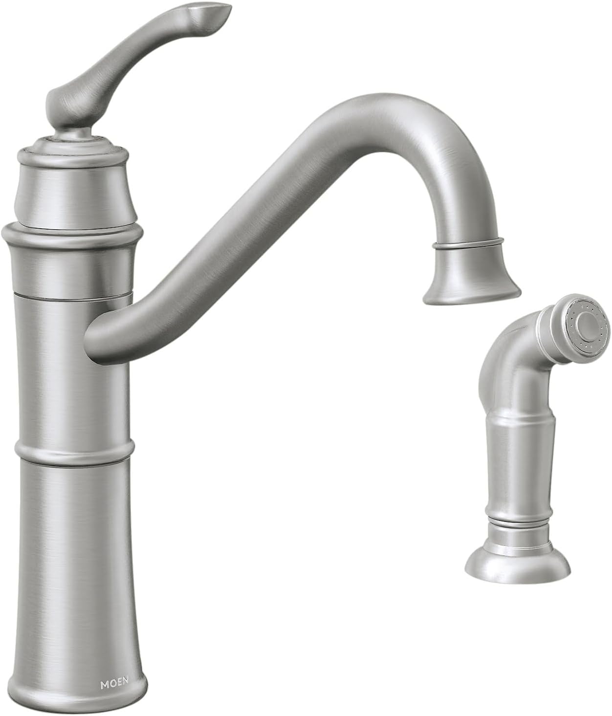 Moen 87999SRS Wetherly High-Arc Kitchen Faucet, Stainless Spot Resist Stainless