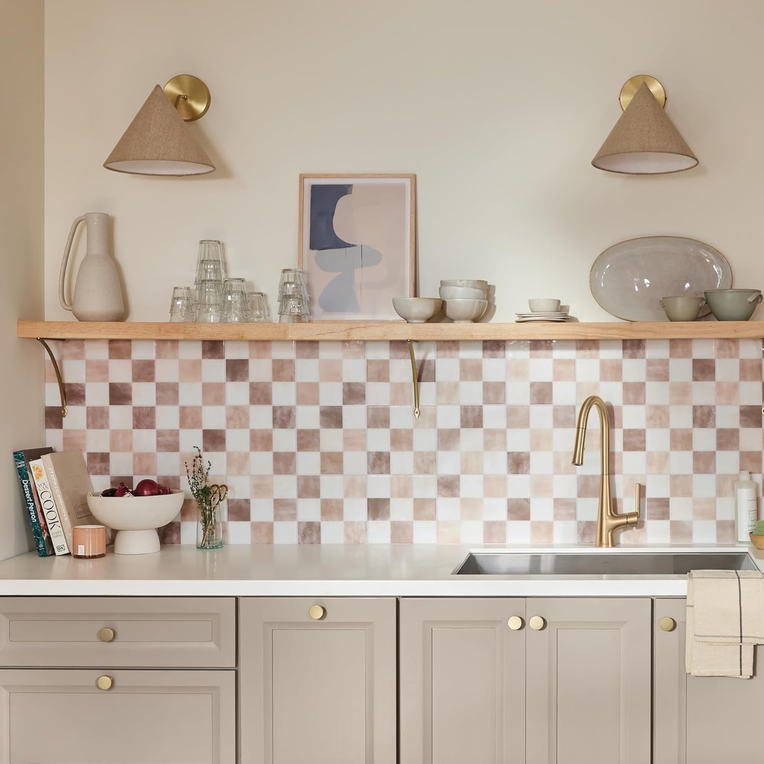 Moen Ronan Pulldown Kitchen Faucet, Bronzed Gold, 87918BZG