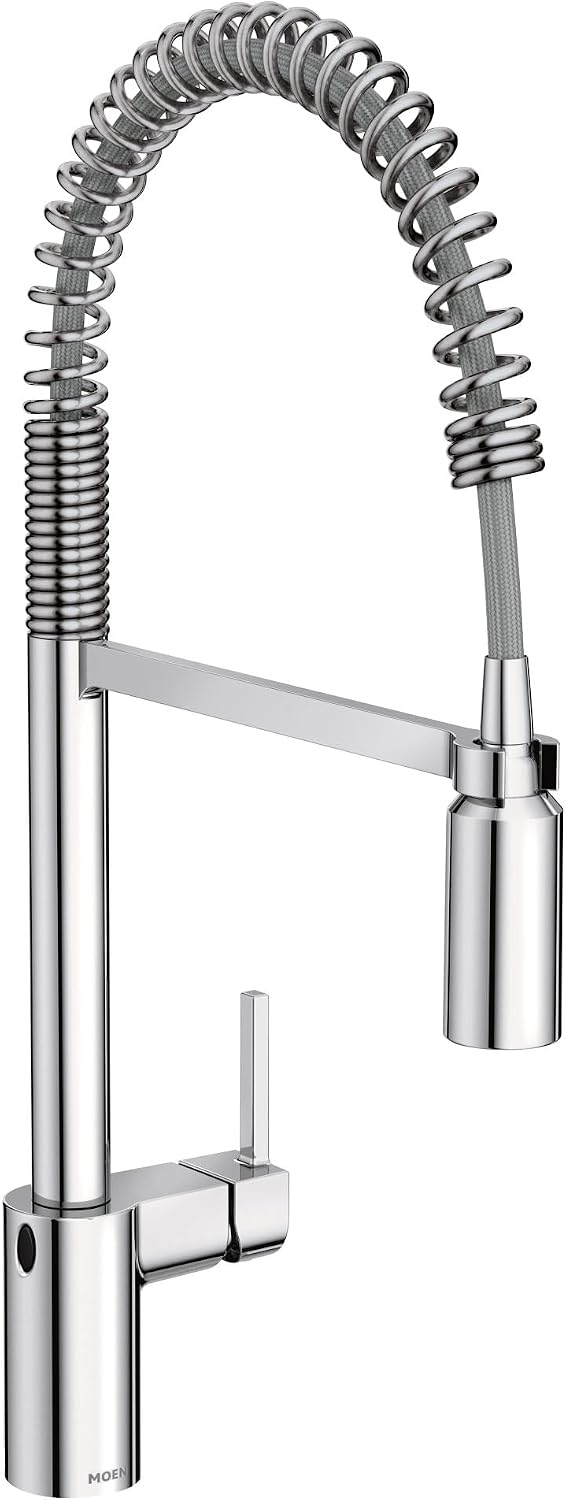 Moen Align Spring Touchless Kitchen Faucet, Chrome, 5923EWC