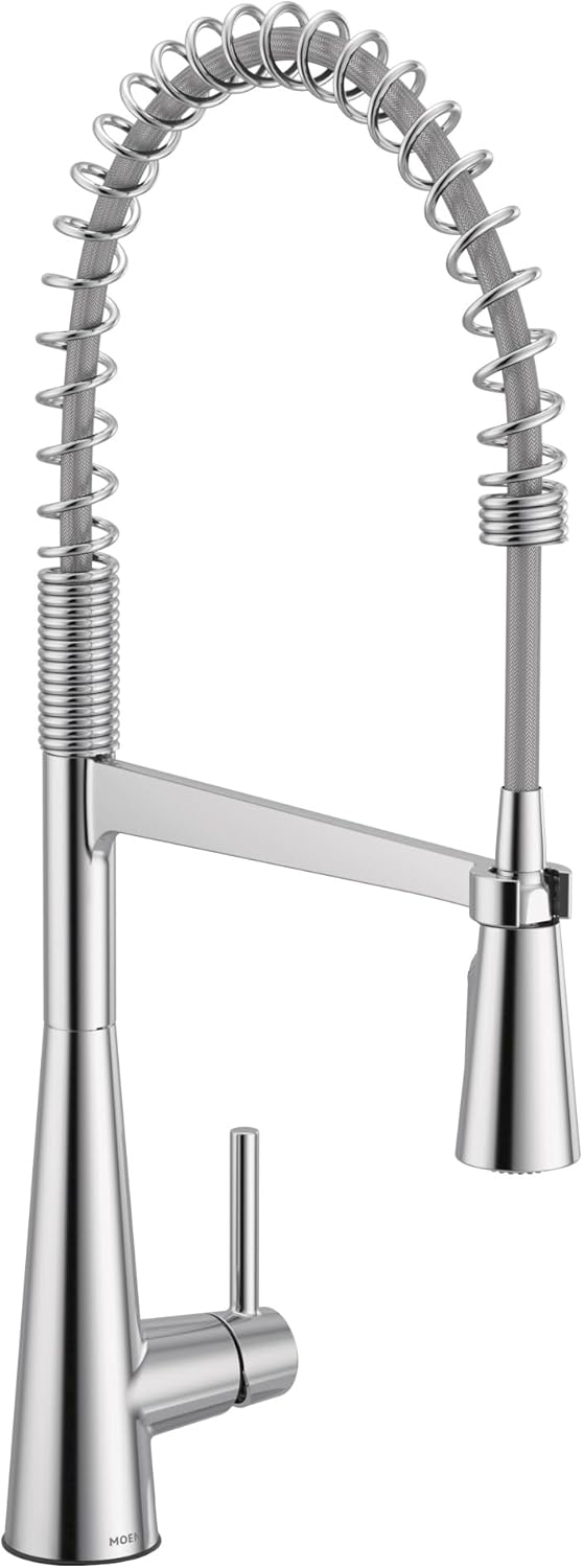 Moen Sleek Pulldown Kitchen Faucet, Chrome, 5925