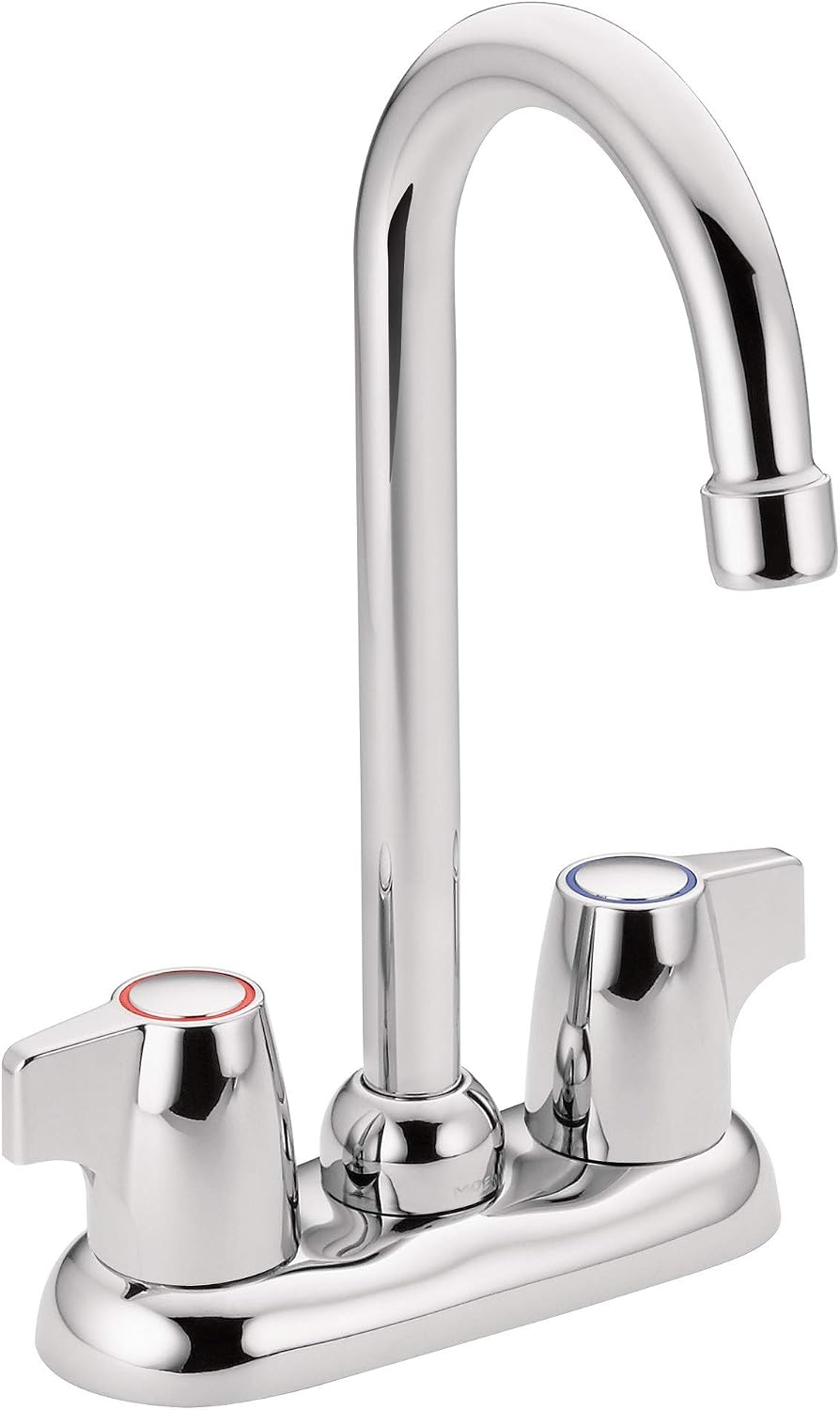 Moen 4903 Chateau Two-Handle High Arc Bar Faucet, Chrome