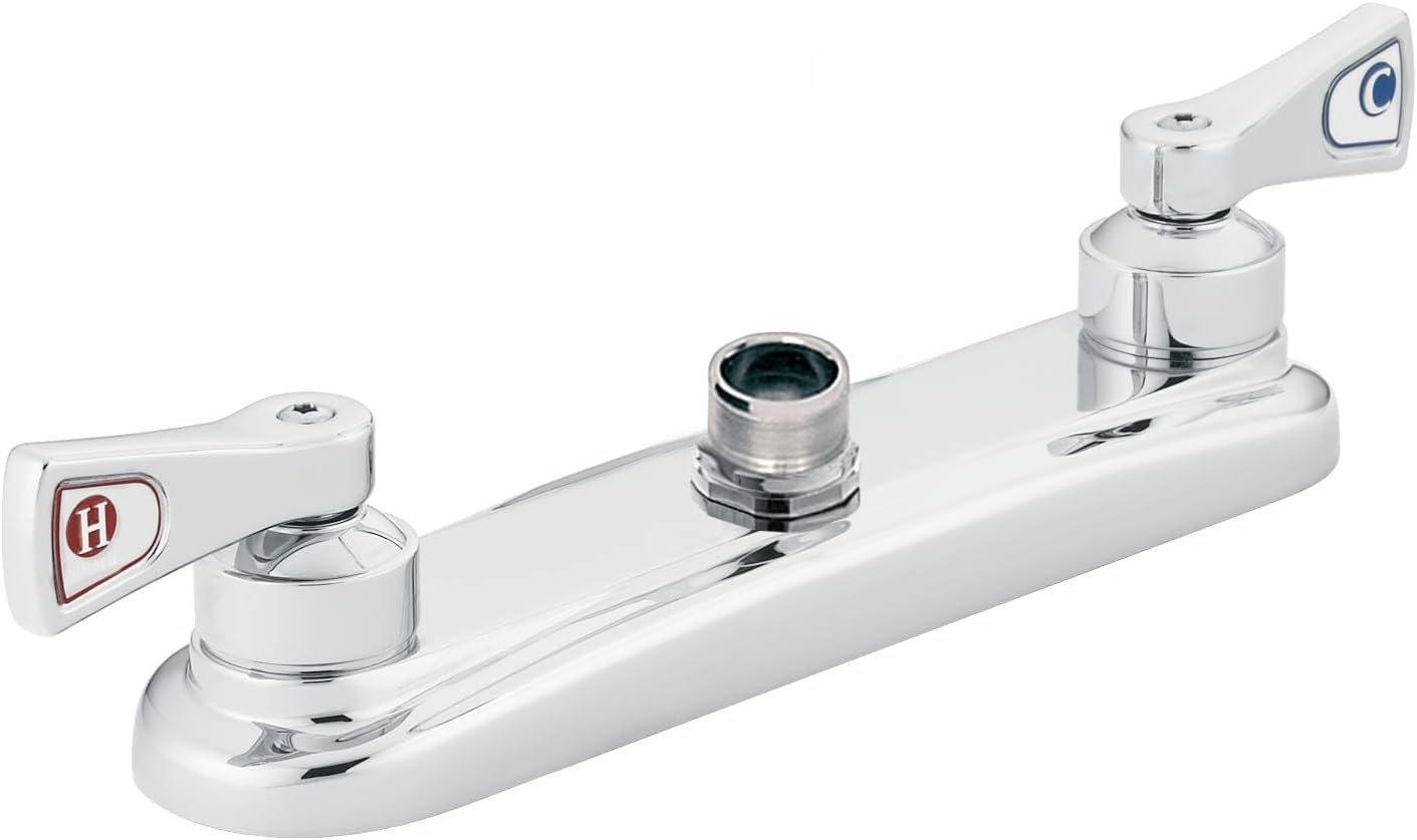 Moen 8280 Commercial M-Dura Kitchen Faucet Without Spout, Chrome
