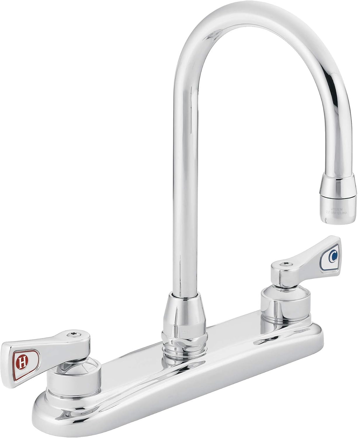 Moen 8280 Commercial M-Dura Kitchen Faucet Without Spout, Chrome
