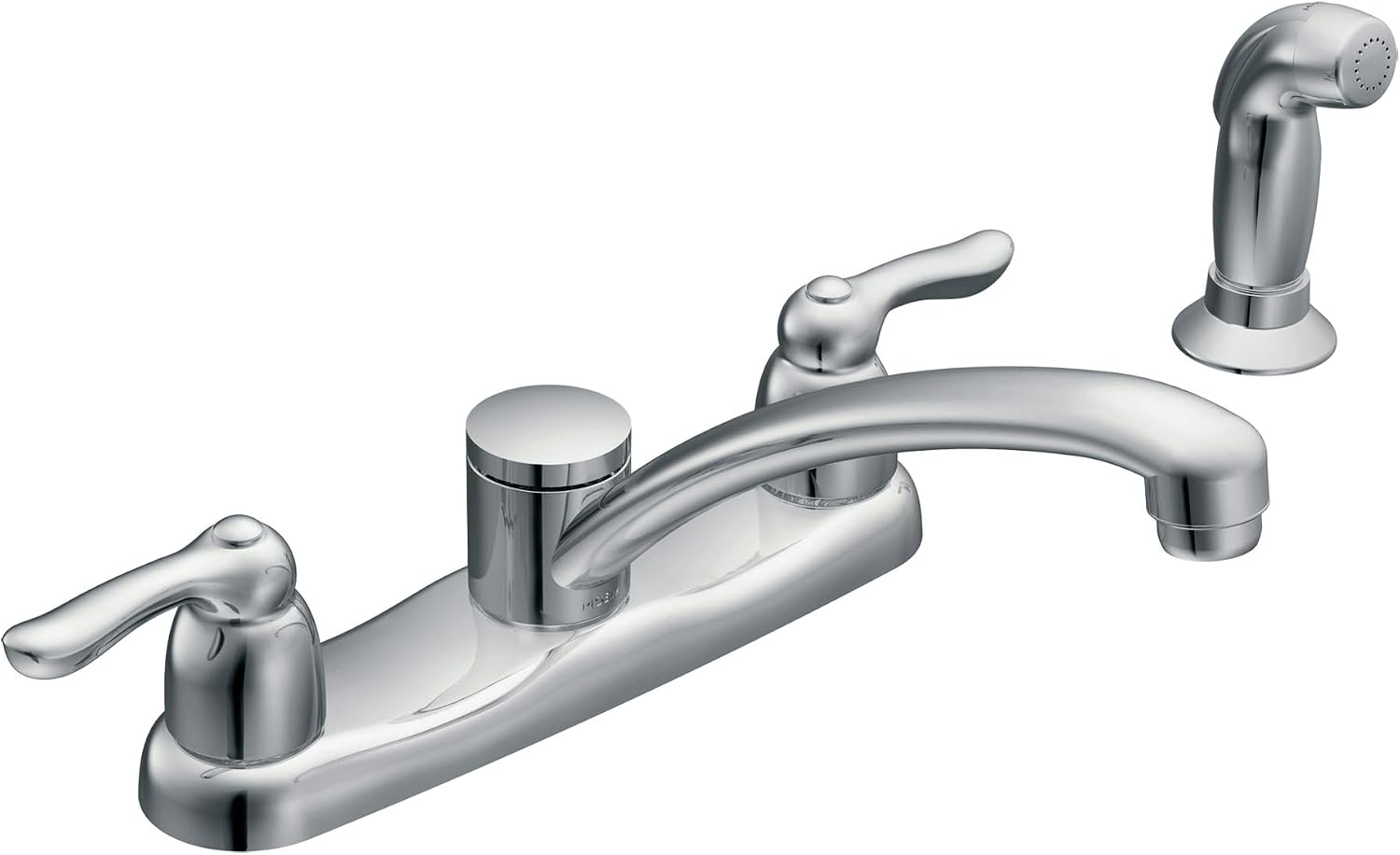 Moen Chrome Two-Handle Kitchen Faucet, 7907