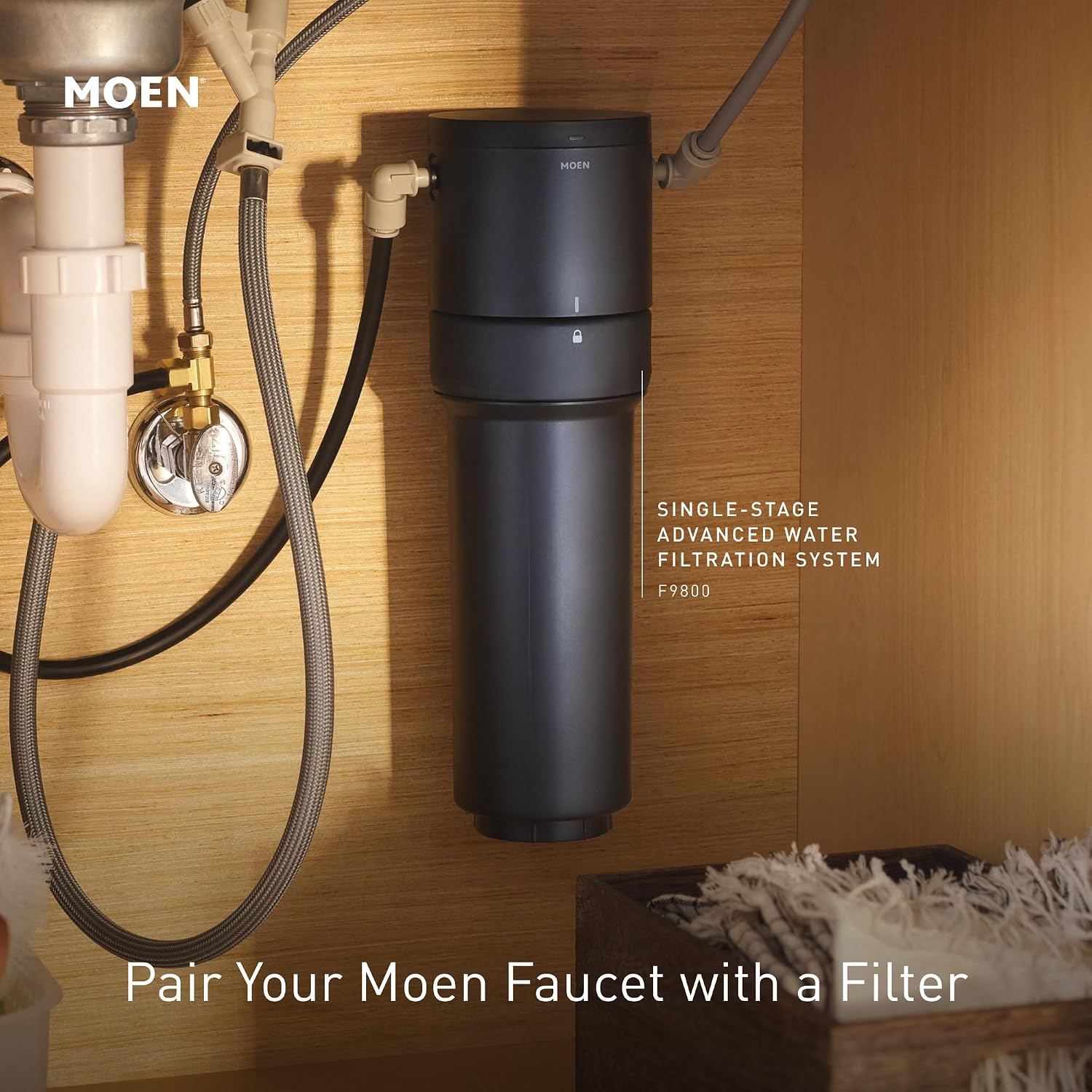 Moen Sip Modern Drinking Water Beverage Faucet, Chrome, S5530