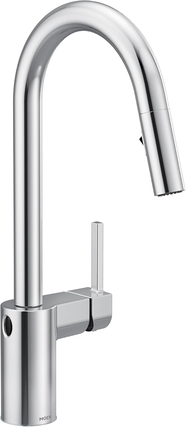 Moen Align MotionSense Wave Touchless Kitchen Faucet, Chrome, 7565EWC