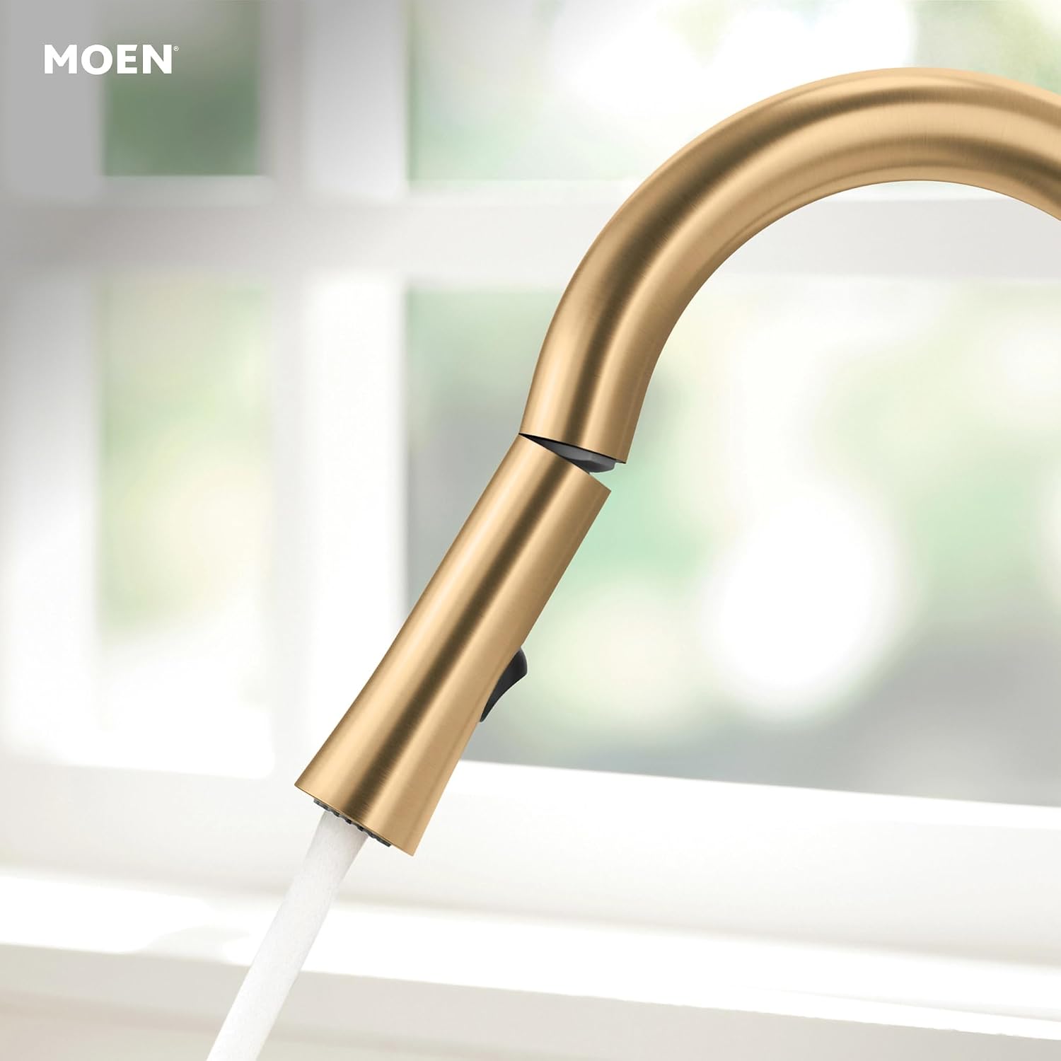 Moen SwivelControl Bronzed Gold Pulldown Kitchen Faucet Retrofit Replacement Wand, 266918BZG