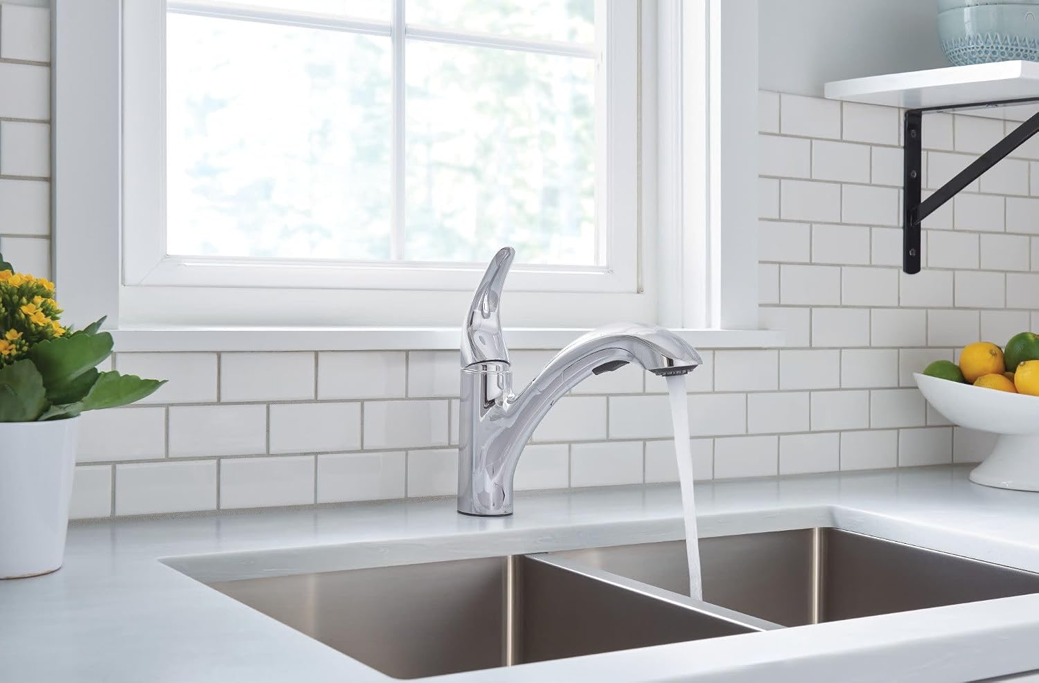 Moen 87039 One-Handle Pullout Kitchen Faucet, Chrome