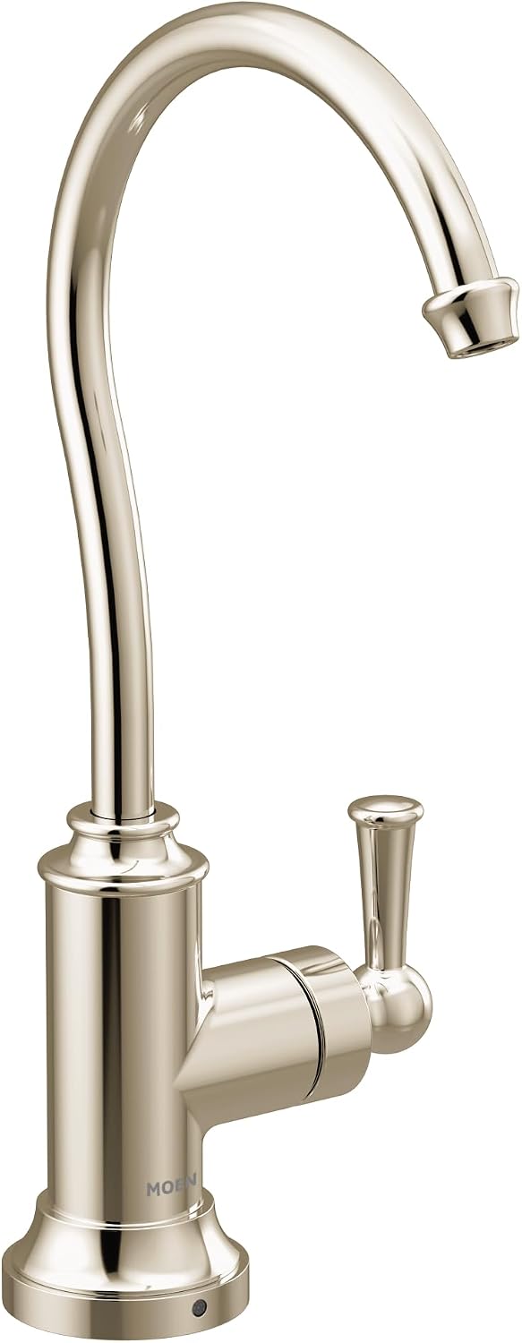 Moen Sip Cold Water Beverage Faucet, Polished Nickel, S5510NL