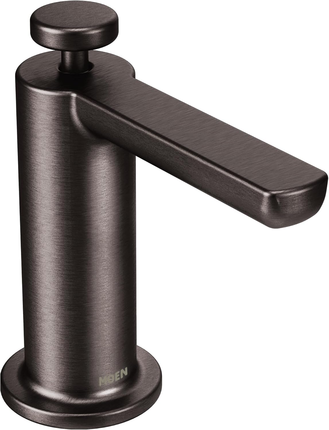 Moen Modern Kitchen Soap Dispenser, Black Stainless, S3947BLS Matte Black