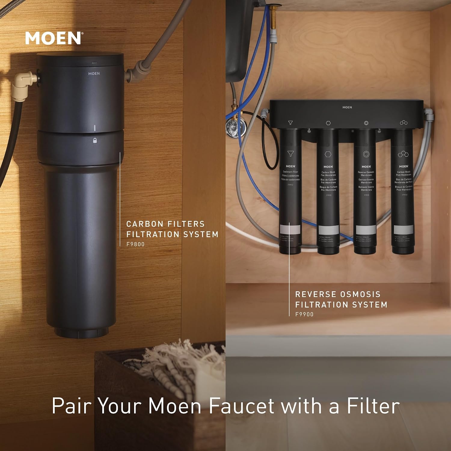Moen Sip Traditional Drinking Water Beverage Faucet, Chrome, F7620