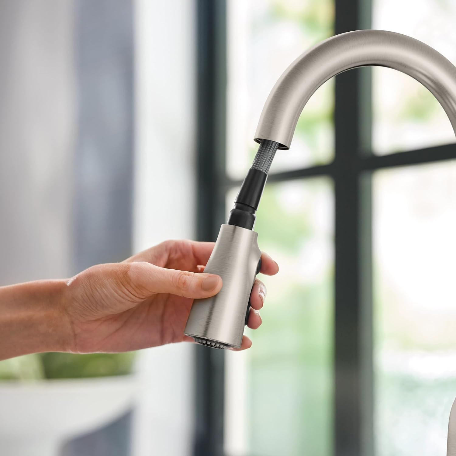 Moen Orivesi Spot Resist Stainless Pulldown Kitchen Faucet