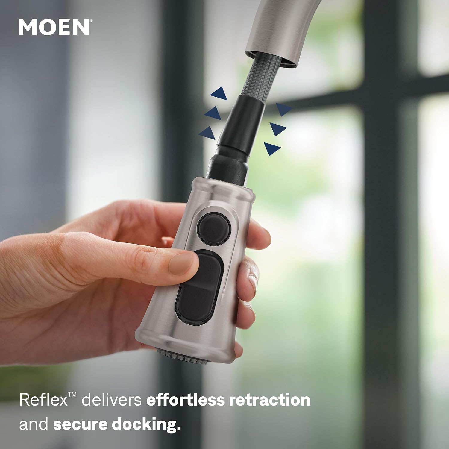 Moen Jaslynn Pulldown Kitchen Faucet, Spot Resist Stainless, 87618SRS