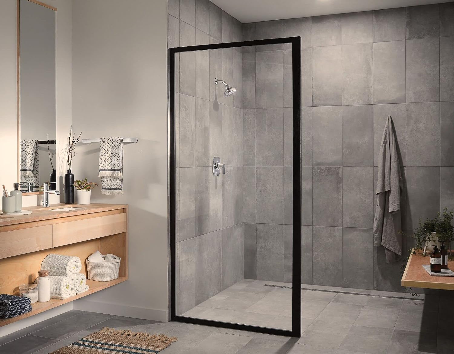 Moen Genta LX 18-Inch Towel Bar, Chrome, BH3818CH