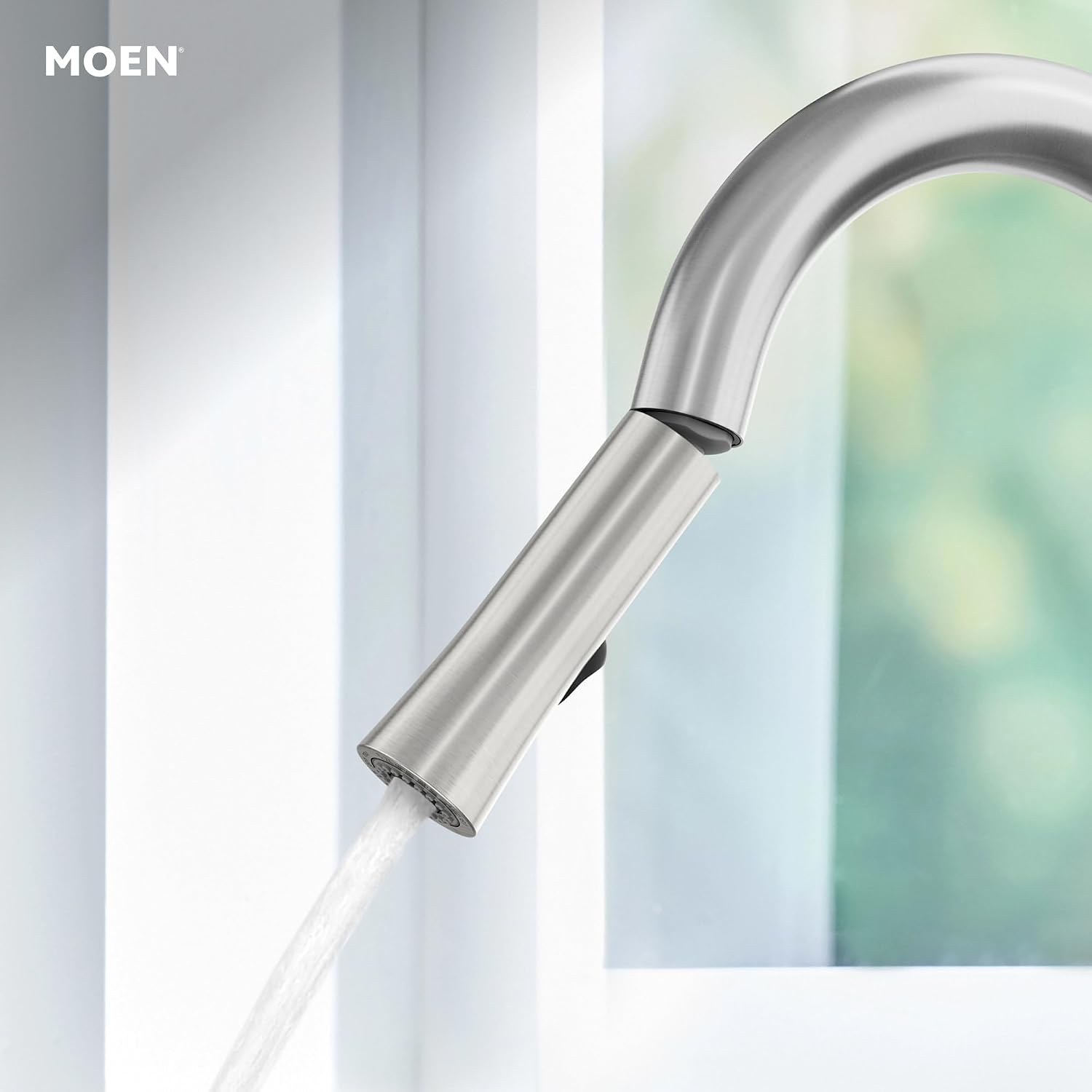 Moen SwivelControl Spot Resist Stainless Pulldown Kitchen Faucet Retrofit Replacement Wand, 266918SRS
