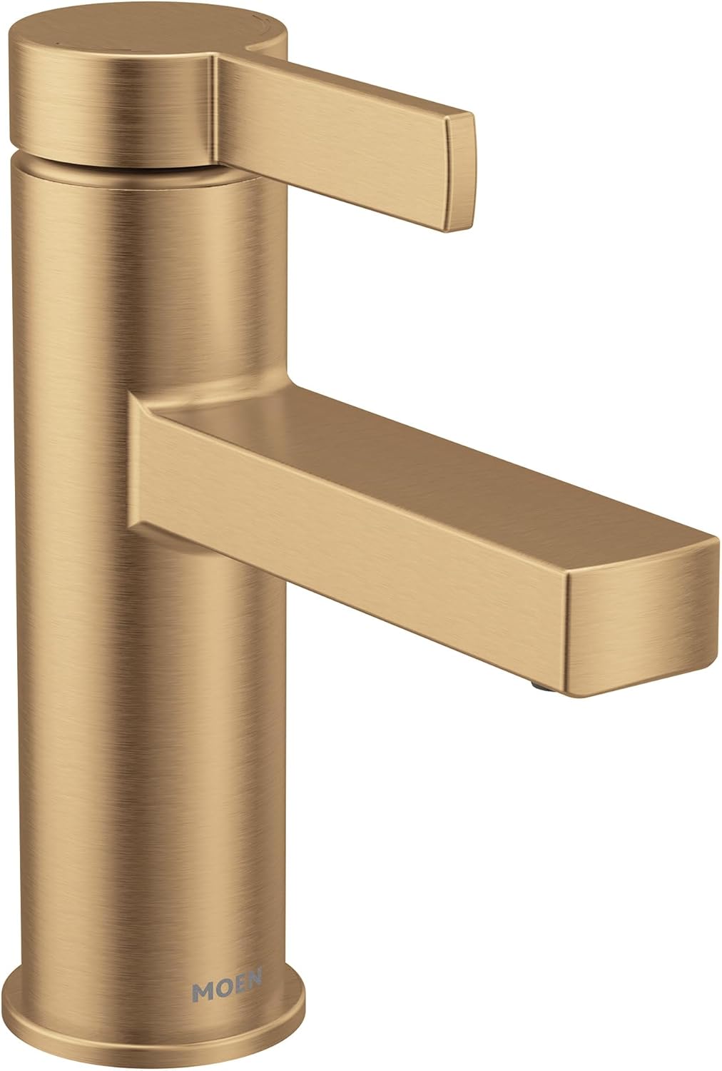 Moen 84774BZG Beric 1-Handle Bath Faucet w/ Push-Down Drain, Bronzed Gold