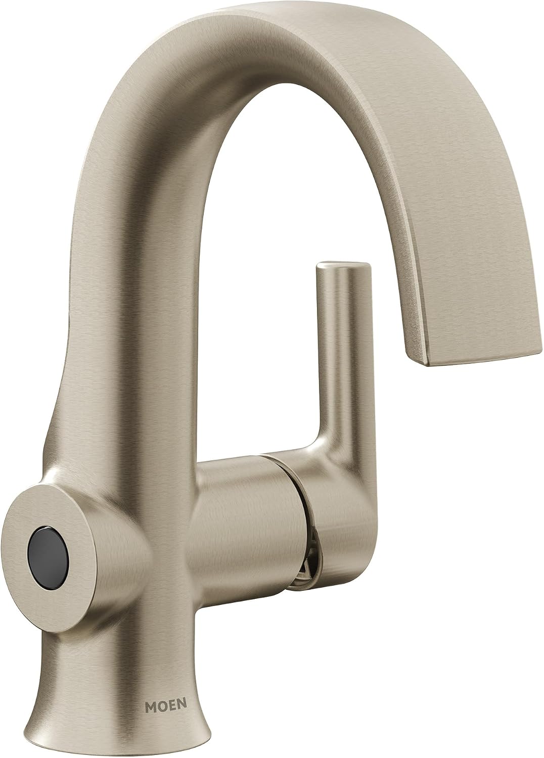 Moen Doux Brushed Nickel Motionsense Wave Touchless Single Handle Bathroom Sink Faucet, S6910EWBN