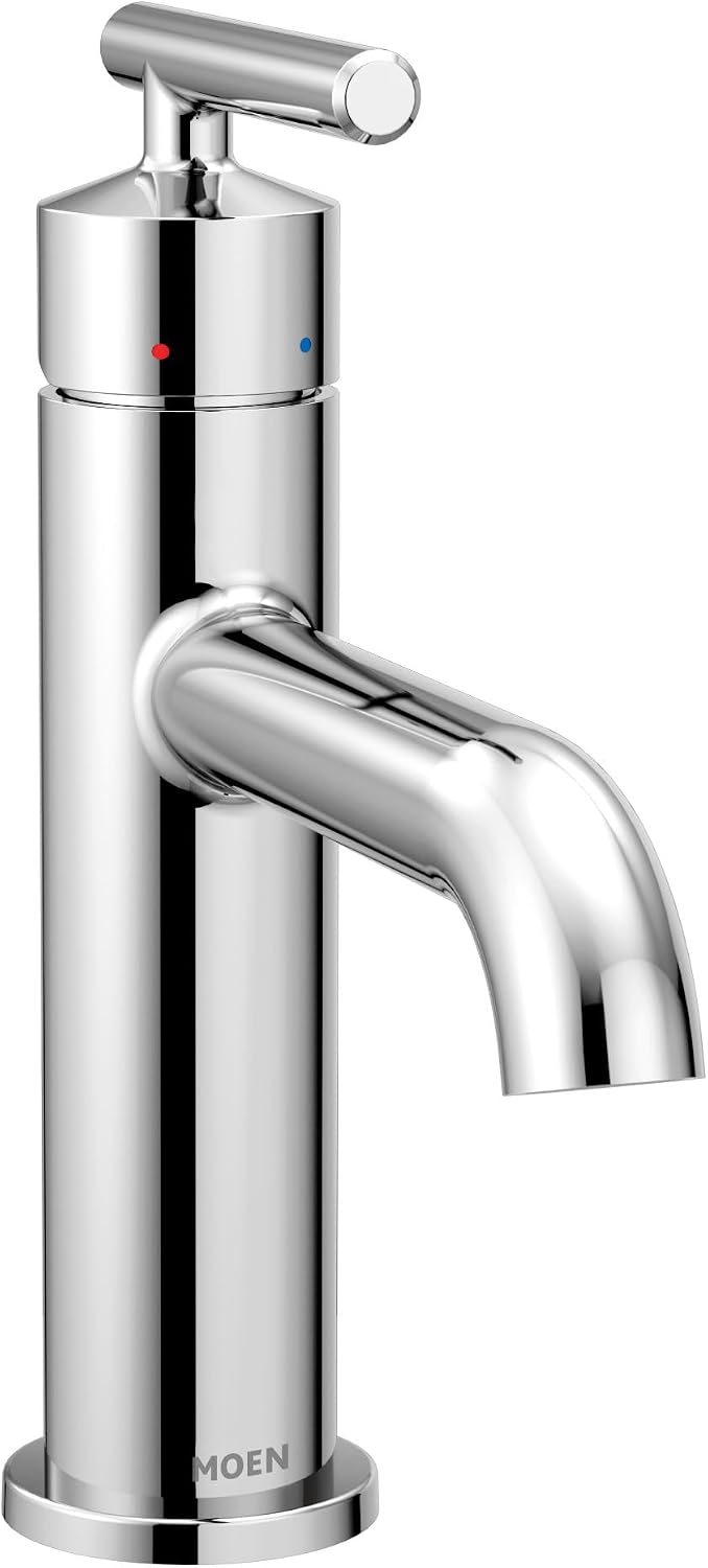 Moen 6145 Chrome One-Handle Bathroom Faucet