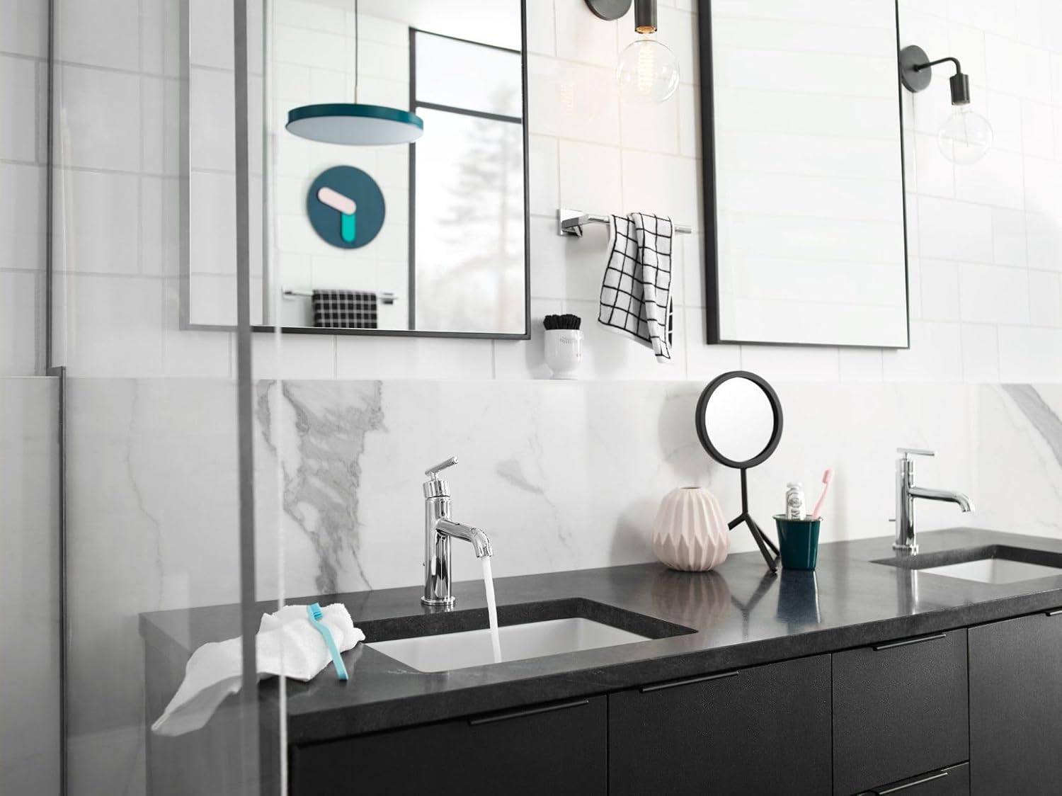 Moen 6145 Chrome One-Handle Bathroom Faucet