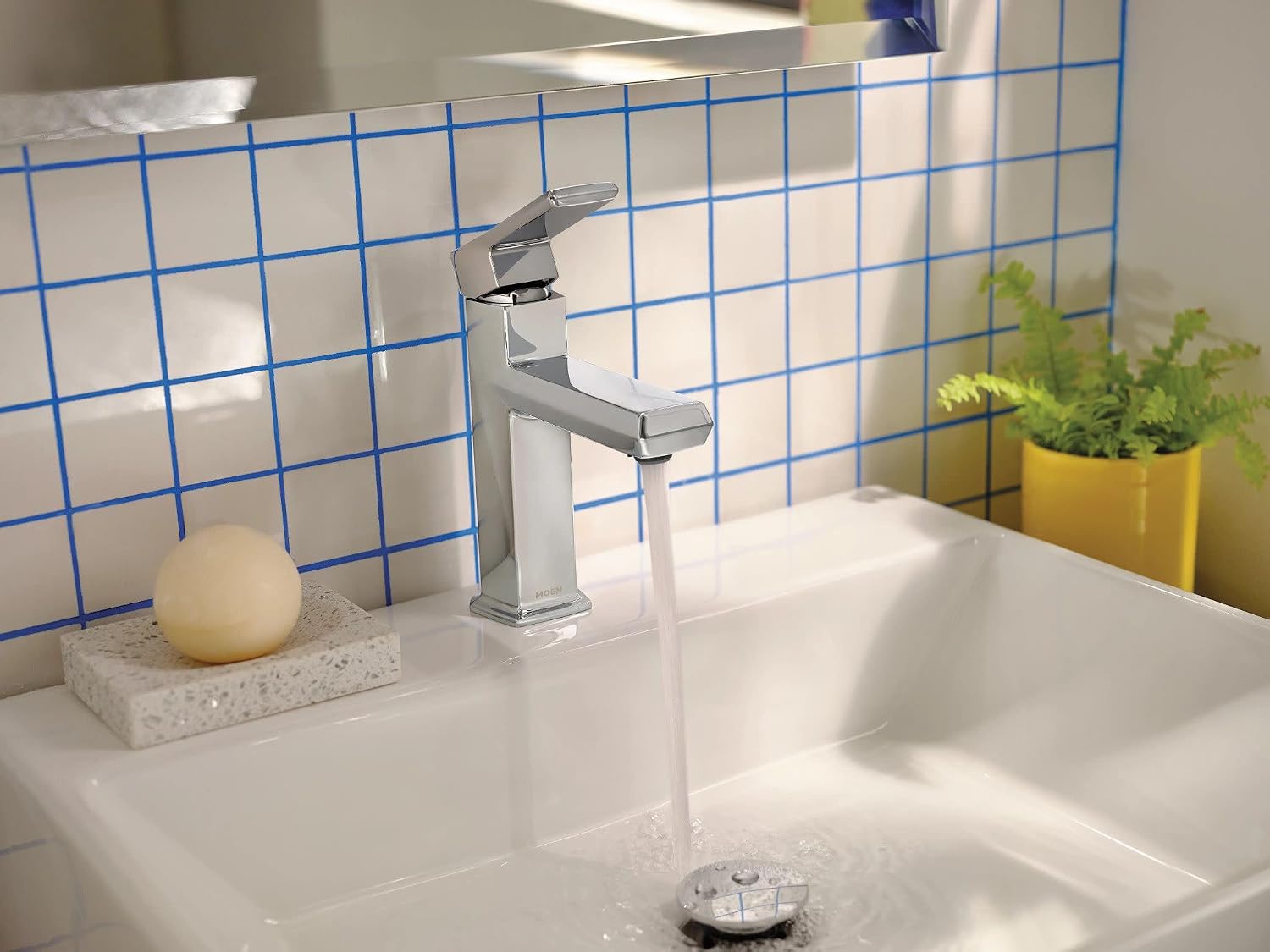 Moen Neese Chrome Single-Handle Lavatory Faucet, 84784