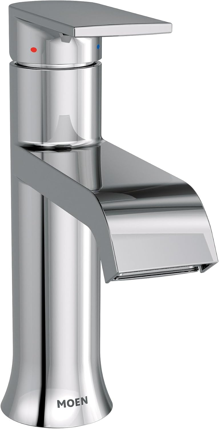 Moen 6702 Chrome One-Handle Bathroom Faucet