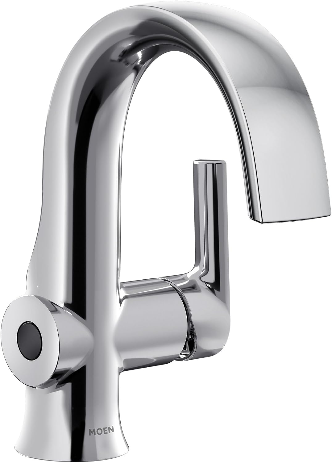 Moen Doux Chrome Motionsense Wave Touchless Single Handle Bathroom Sink Faucet, S6910EW