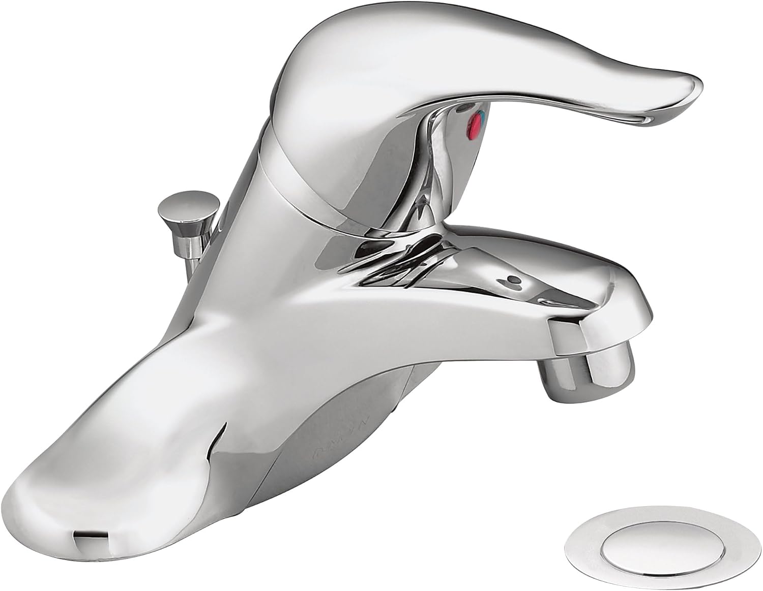 Moen Chateau Chrome One-Handle Low Arc Bathroom Faucet, L4625