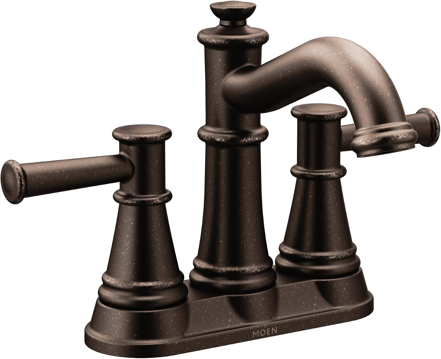 Moen Belfield Two-Handle Centerset Bathroom Faucet, Oil Rubbed Bronze, 6401ORB