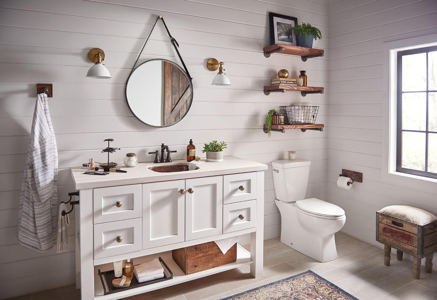 Moen Belfield Two-Handle Centerset Bathroom Faucet, Oil Rubbed Bronze, 6401ORB