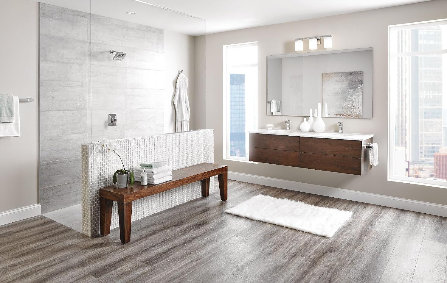 Moen S8000 Via One-Handle Modern Bathroom Faucet, Chrome