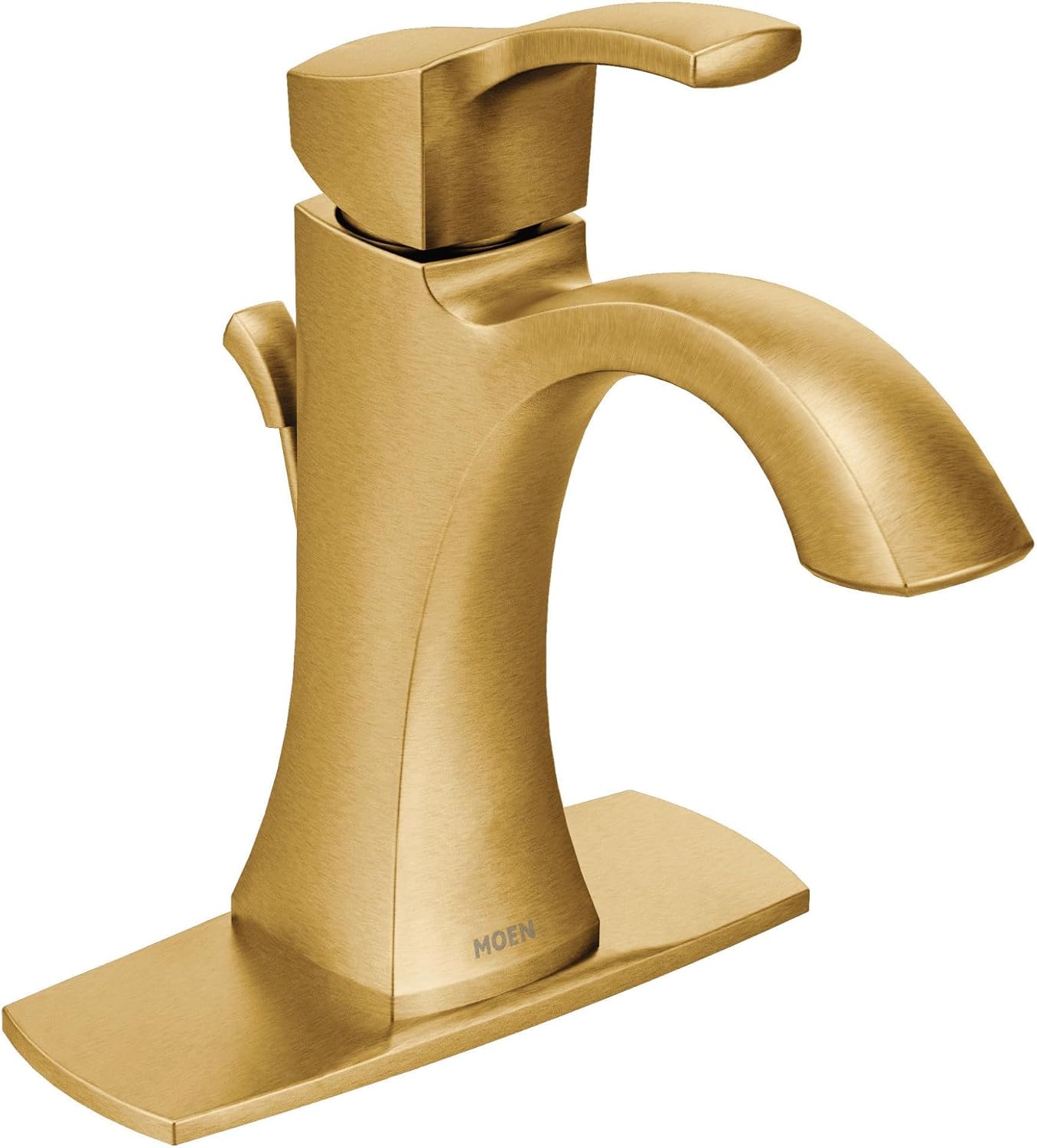 Moen Voss One-Handle Bathroom Faucet, Brushed Gold, 6903BG