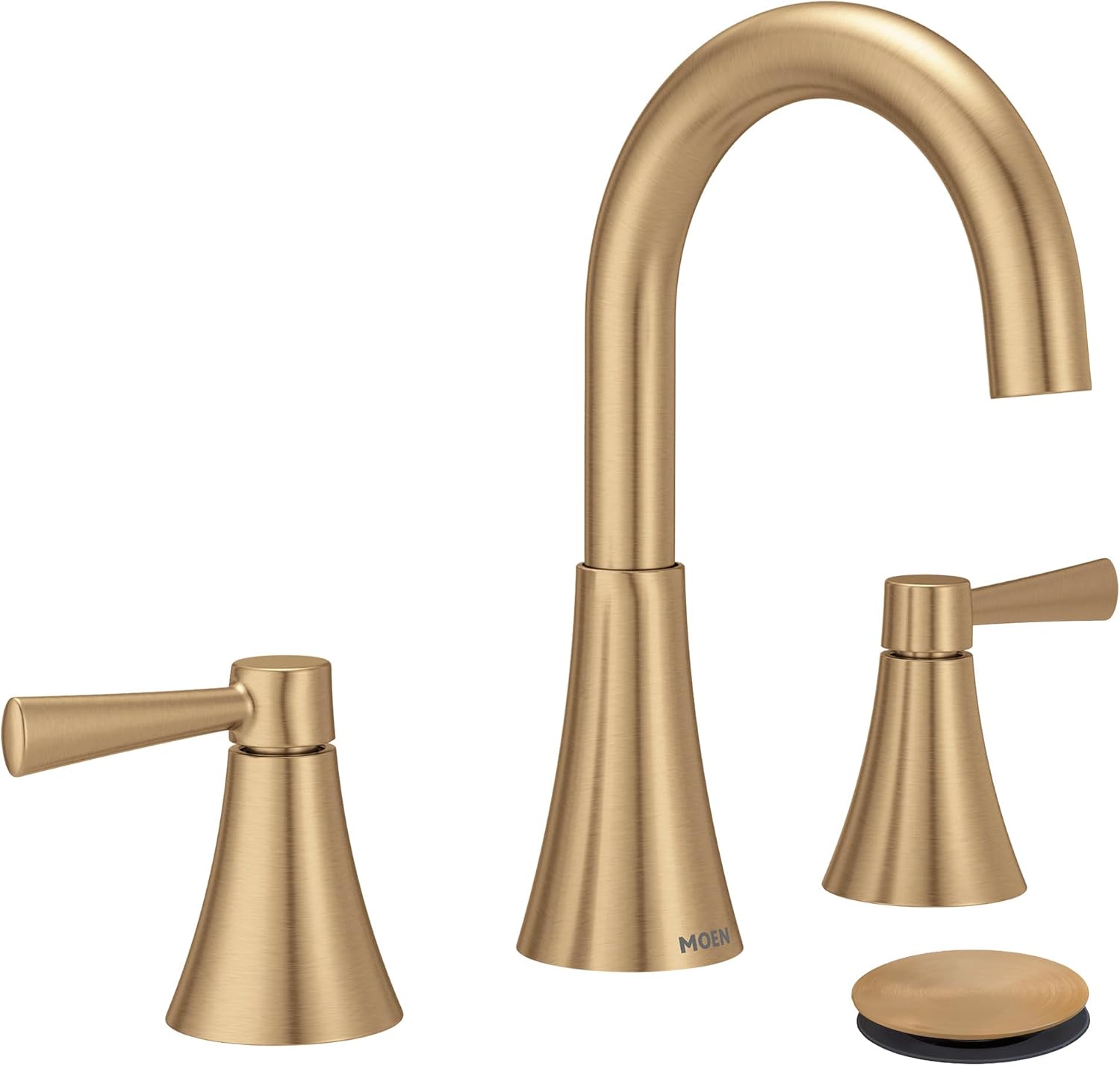 Moen 84023BZG Ronan Widespread Bath Faucet, Bronze Gold Bronzed Gold
