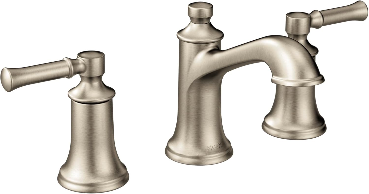 Dartmoor Brushed Nickel Two-Handle Bathroom Faucet