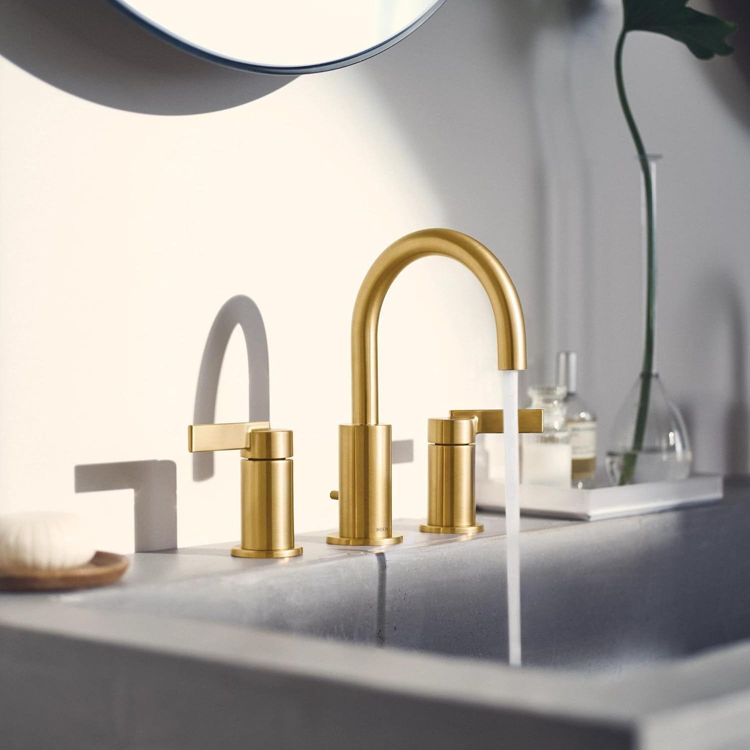 Moen Cia Widespread Bathroom Faucet Trim Kit, T6222BG Brushed Gold