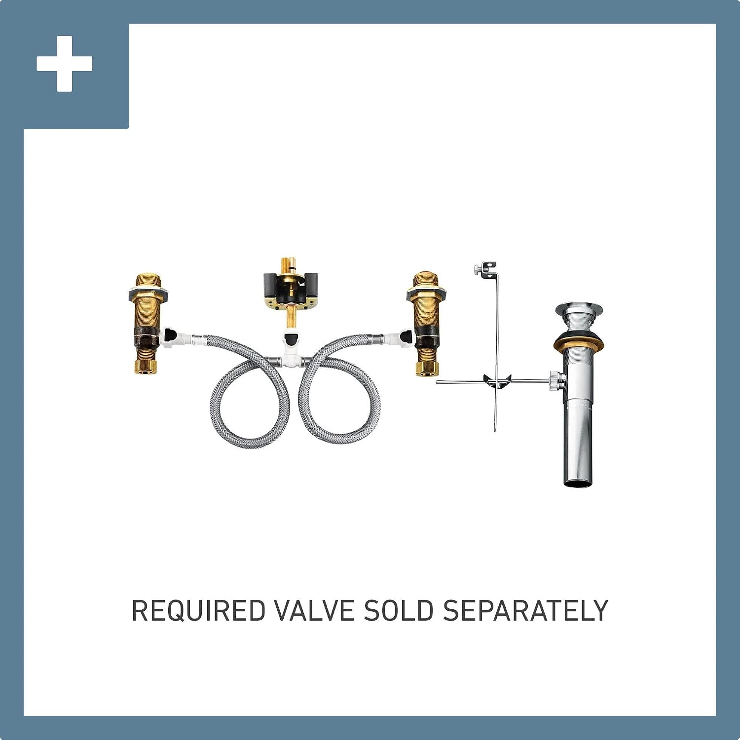 Moen Cia Widespread Bathroom Faucet Trim Kit, T6222BG Brushed Gold