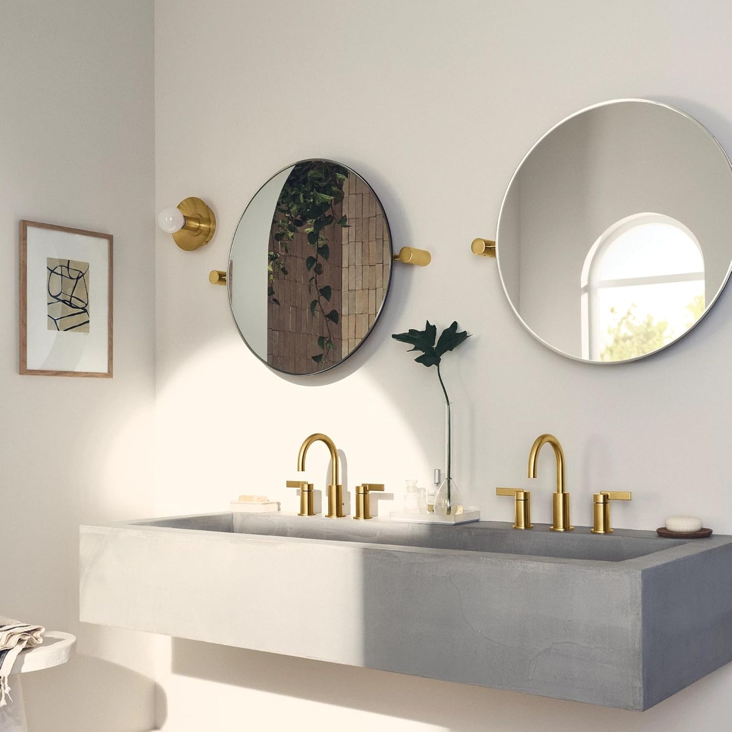 Moen Cia Widespread Bathroom Faucet Trim Kit, T6222BG Brushed Gold