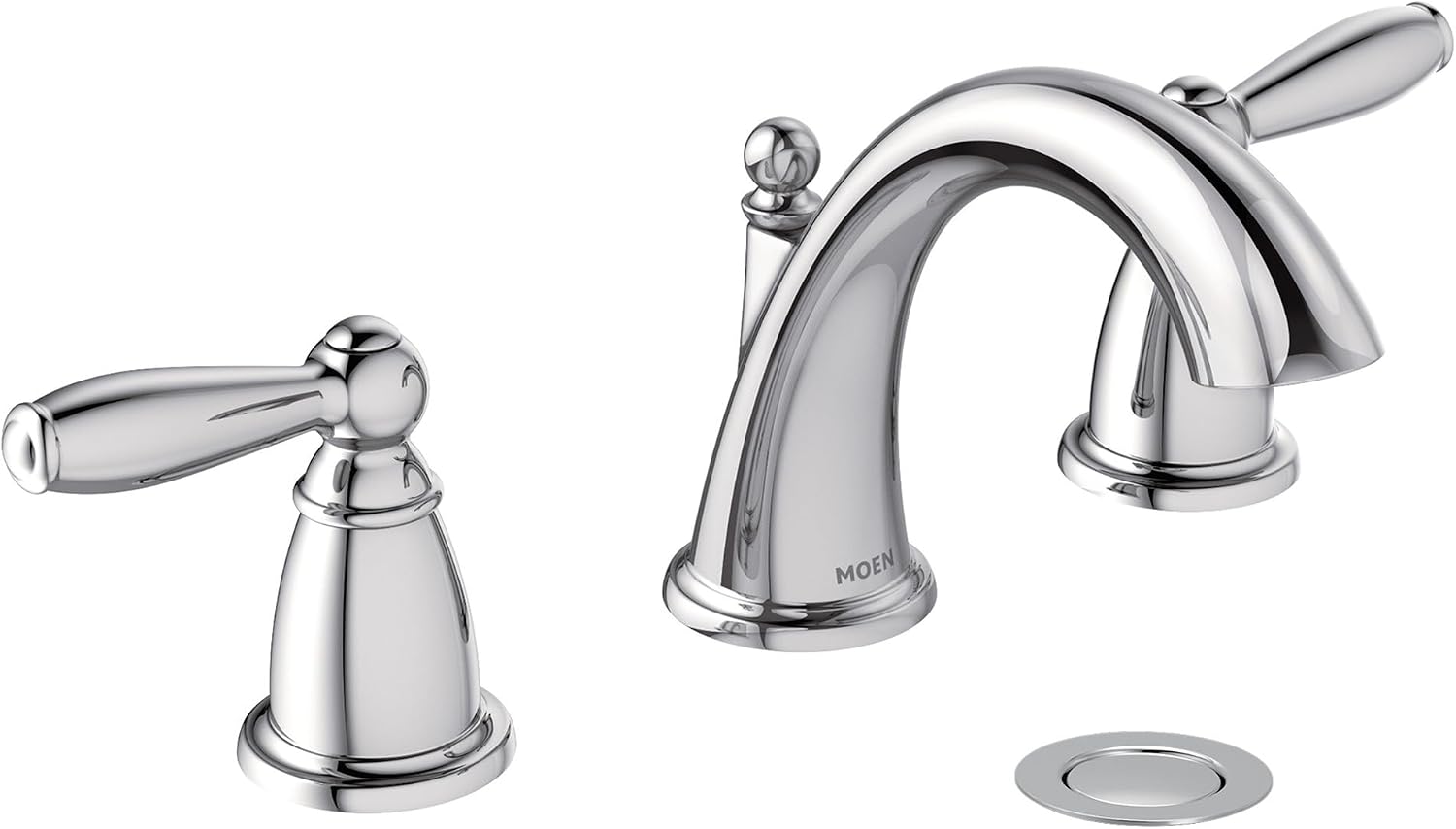 Moen Brantford Widespread Bathroom Faucet, Chrome, TV6620