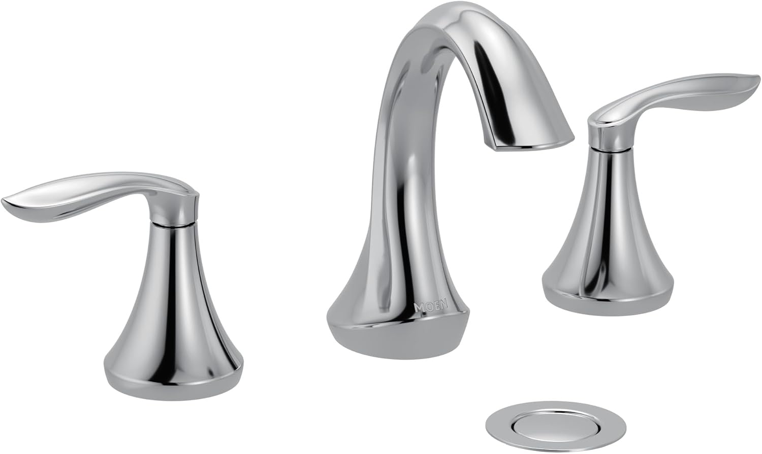 Moen Eva Widespread Bathroom Faucet, Chrome, TV6420