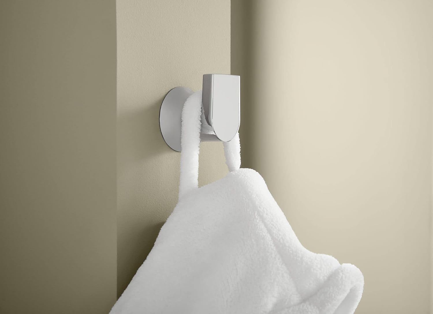Moen Genta LX Wall Mount Robe Hook, Brushed Nickel, BH3803BN